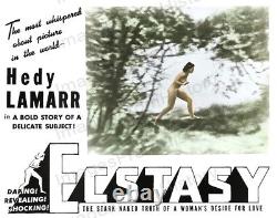 (10) 8x10 Prints Hedy Lamarr Ecstasy 1936 #HLE
