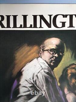 10 RILLINGTON PLACE (1971)rare ROLLED original QUAD POSTER -Christie sex murders