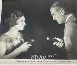 1930 Slightly Scarlet, Evelyn Brent Clive Brook Paramount Publicity Photo 87081