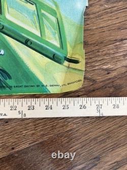 1956 Reach for the Sky UK Quad Movie Poster Kenneth More WWII RAF Pilot Film Vtg