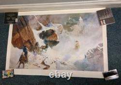 1982 Caradhras Poster, from the Tolkien Society Rare Item Read description