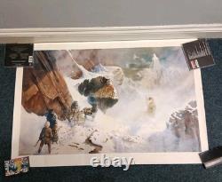 1982 Caradhras Poster, from the Tolkien Society Rare Item Read description