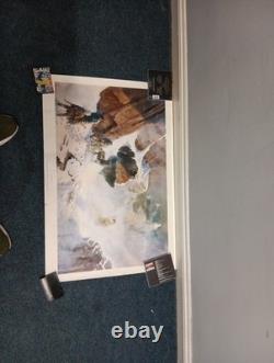 1982 Caradhras Poster, from the Tolkien Society Rare Item Read description