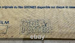 1985 Genuine ORIGINAL French LARGE Grande The Goonies CINE POSTER 47x63 Not Quad