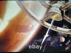 2001 A SPACE ODYSSEY (1968) v. Rare original UK RR2001 double-sided quad poster