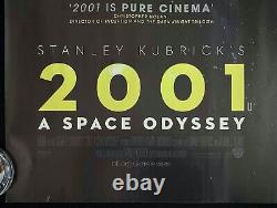 2001 A Space Odyssey Original Quad Movie Poster BFI 2014 Stanley Kubrick