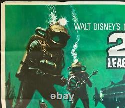 20,000 Leagues Under the Sea / Pooh Duck Original Quad Movie Poster Disney