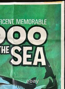 20,000 Leagues Under the Sea / Pooh Duck Original Quad Movie Poster Disney