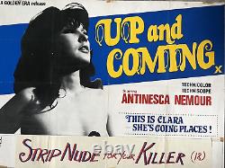 4 Original Rare 1970s Sexploitation Quad film Posters
