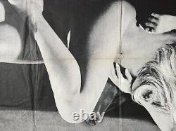 4 Original Rare 1970s Sexploitation Quad film Posters