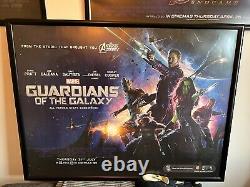 4x Quad Cinema Posters & Frames. Marvel, DC, Star Wars, Guardians Of The Galaxy