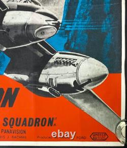 633 Squadron ORIGINAL Quad Movie Film Cinema Poster Cliff Robertson 1964