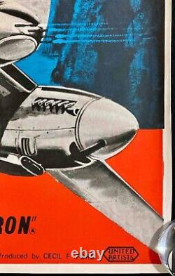 633 Squadron ORIGINAL Quad Movie Poster Cliff Robertson George Chakiris 1964