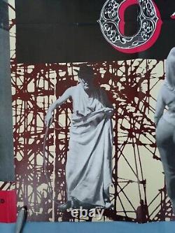 8 1/2 (1963, BFI RR1990s) rare original UK QUAD POSTER Federico Fellini