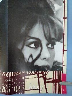 8 1/2 (1963, BFI RR1990s) rare original UK QUAD POSTER Federico Fellini