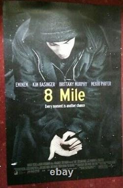 8 MILE Eminem ORIGINAL CINEMA MOVIE floor mat lino POSTER promotional 75x50