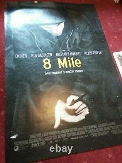 8 MILE Eminem ORIGINAL CINEMA MOVIE floor mat lino POSTER promotional 75x50