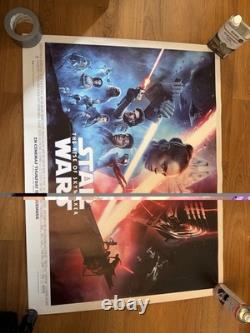 9 Cinema Posters Quad Frame and 40 x 30 Inches