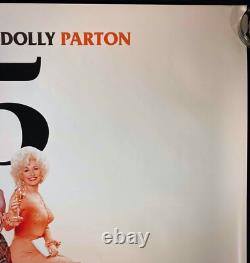 9 to 5 Original Quad Movie Film Cinema Poster Jane Fonda Dolly Parton BFI RR