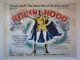 Adventures Of Robin Hood Uk British Quad Movie Poster 30 X 40 Rolled