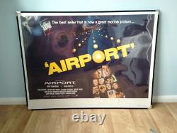 AIRPORT (1970) original UK quad poster excellent condition
