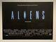 Aliens (1986) Original Uk Quad Cinema Movie Poster Rolled