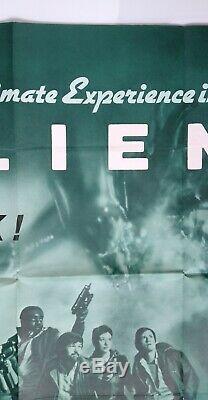 ALIEN / THE FOG (1979/1980) original UK quad movie poster RARE double-bill