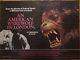 An American Werewolf In London (1981) Original Uk Quad Film/movie Poster, Horror