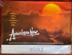 APOCALYPSE NOW REDUX (2001) Original UK Quad Vietnam War Movie Film Poster