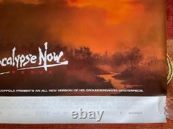 APOCALYPSE NOW REDUX (2001) Original UK Quad Vietnam War Movie Film Poster