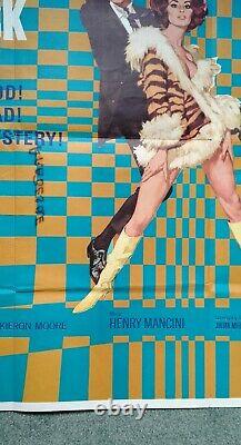 ARABESQUE (1966) orig 1stRelease UK quad movie poster Gregory Peck Sophia Loren
