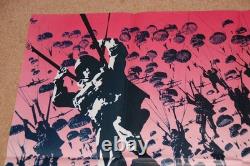 A Bridge Too Far (1977) V. Rare Orig. Uk Quad Poster Ex. Cond