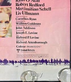 A Bridge Too Far Original Quad Movie Cinema Poster Dirk Bogarde Sean Connery'77