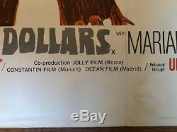 A Fistful Of Dollars Original Uk Quad Film Poster Clint Eastwood