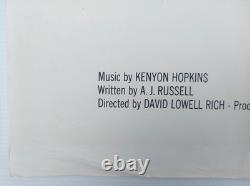 A Lovely Way To Go Original Uk Quad Movie Poster 1968