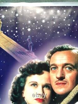 A MATTER OF LIFE AND DEATH (1946, BFI RR2000) original UK rolled quad poster