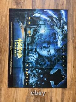 A Nightmare On Elm Street 1984 Original uk quad poster