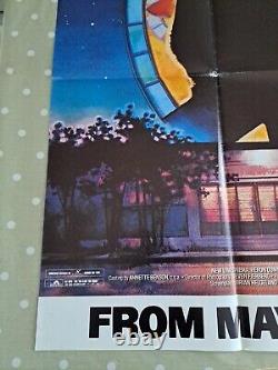 A Nightmare on Elm Street 4 Original UK Quad Movie Film Cinema Poster 1988