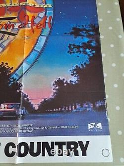 A Nightmare on Elm Street 4 Original UK Quad Movie Film Cinema Poster 1988