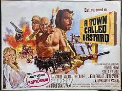 A Town Called Bastard Original Quad Movie Poster Robert Shaw 1971