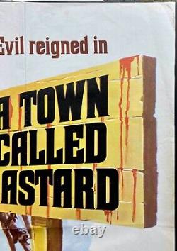 A Town Called Bastard Original Quad Movie Poster Robert Shaw 1971