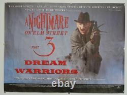 A nightmare on elm street 3 (ROLLED) quad Cinema Film poster