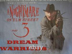 A nightmare on elm street 3 (ROLLED) quad Cinema Film poster