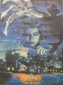 A nightmare on elm street (ROLLED) uk Quad one sheet cinema film poster