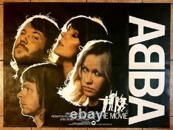Abba The Movie Uk Quad Original Poster 40 X 30 Inches