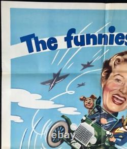 Absent Minded Professor ORIGINAL Quad Movie Poster Fred MacMurray Disney 1961