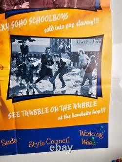 Absolute Beginners Original UK Quad Movie Film Cinema Poster David Bowie 1986