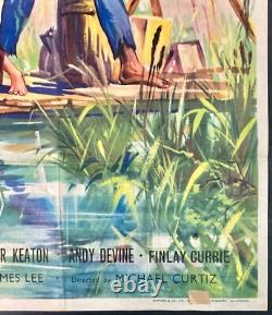 Adventures of Huckleberry Finn Original Quad Movie Poster Tony Randall 1960