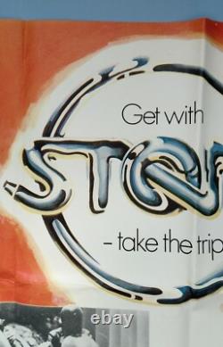 After Mad Max came STONE (1974) very rare original Biker movie UK quad poster