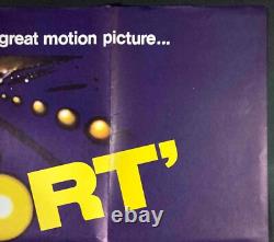 Airport Original Quad Movie Cinema Poster Burt Lancaster Dean Martin 1970